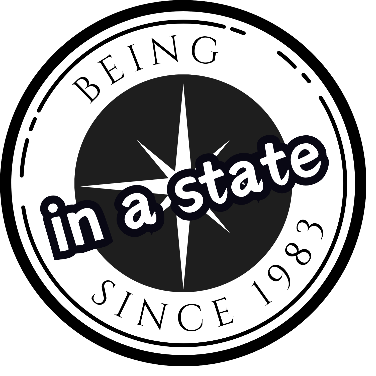 Being In A State Logo